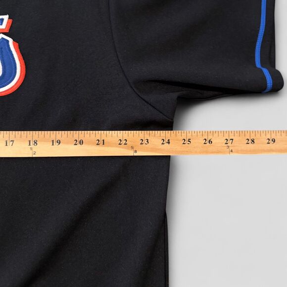 Vintage Carlos Delgado New York Mets #21 Stitched Black MLB Jersey Size XL - Picture 9 of 9